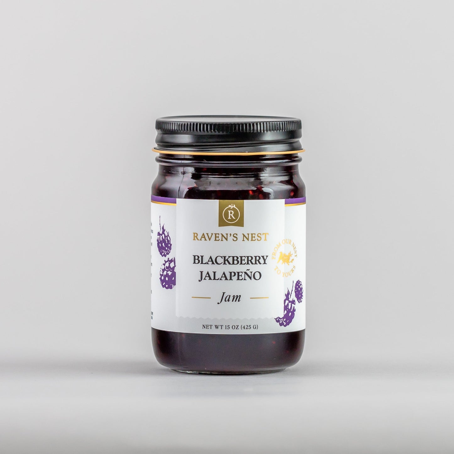 Blackberry Jalapeño Jam - 15 oz.