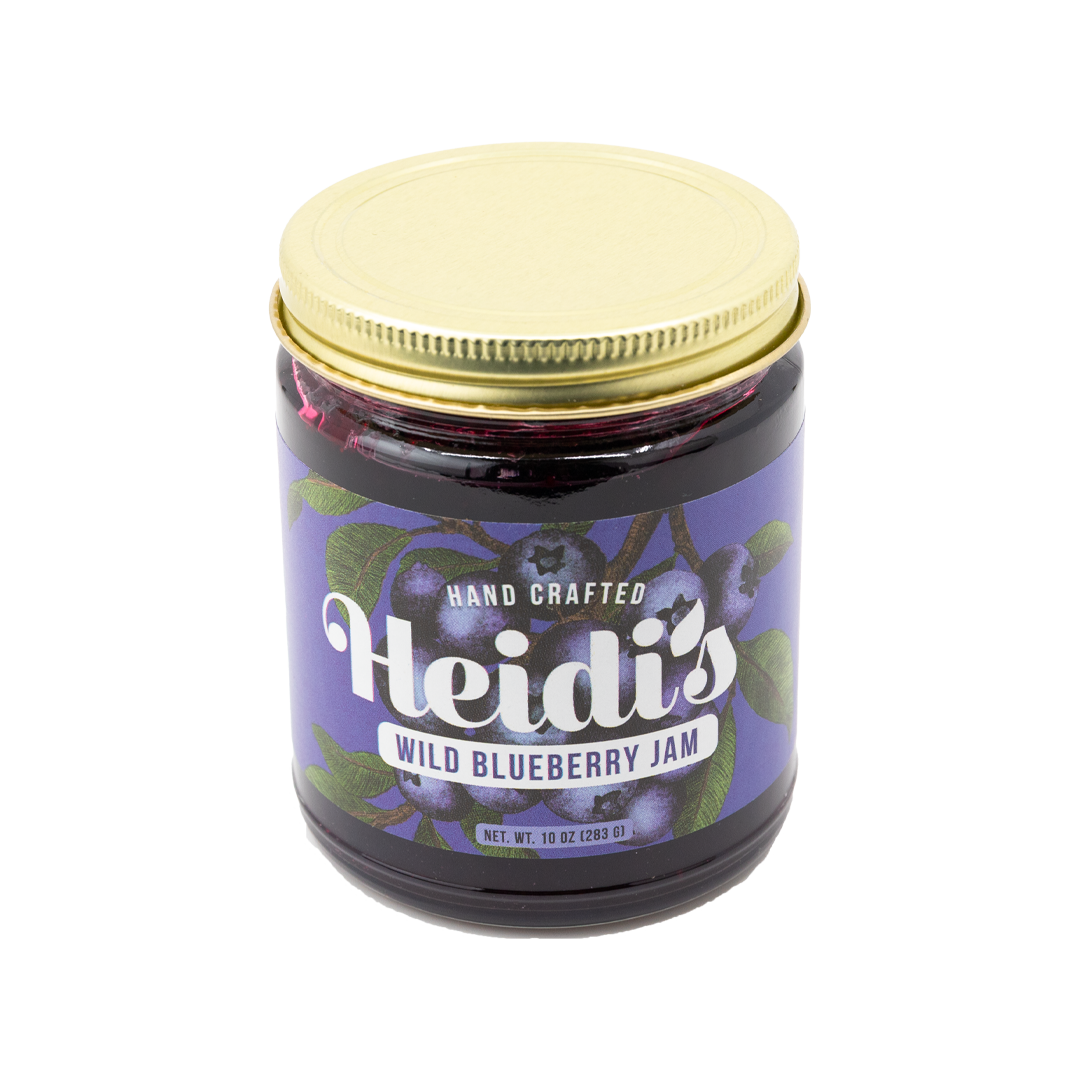 Heidi's Jam Factory Wild Blueberry Jam