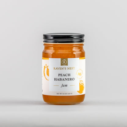 Peach Habanero Jam - 15 oz.