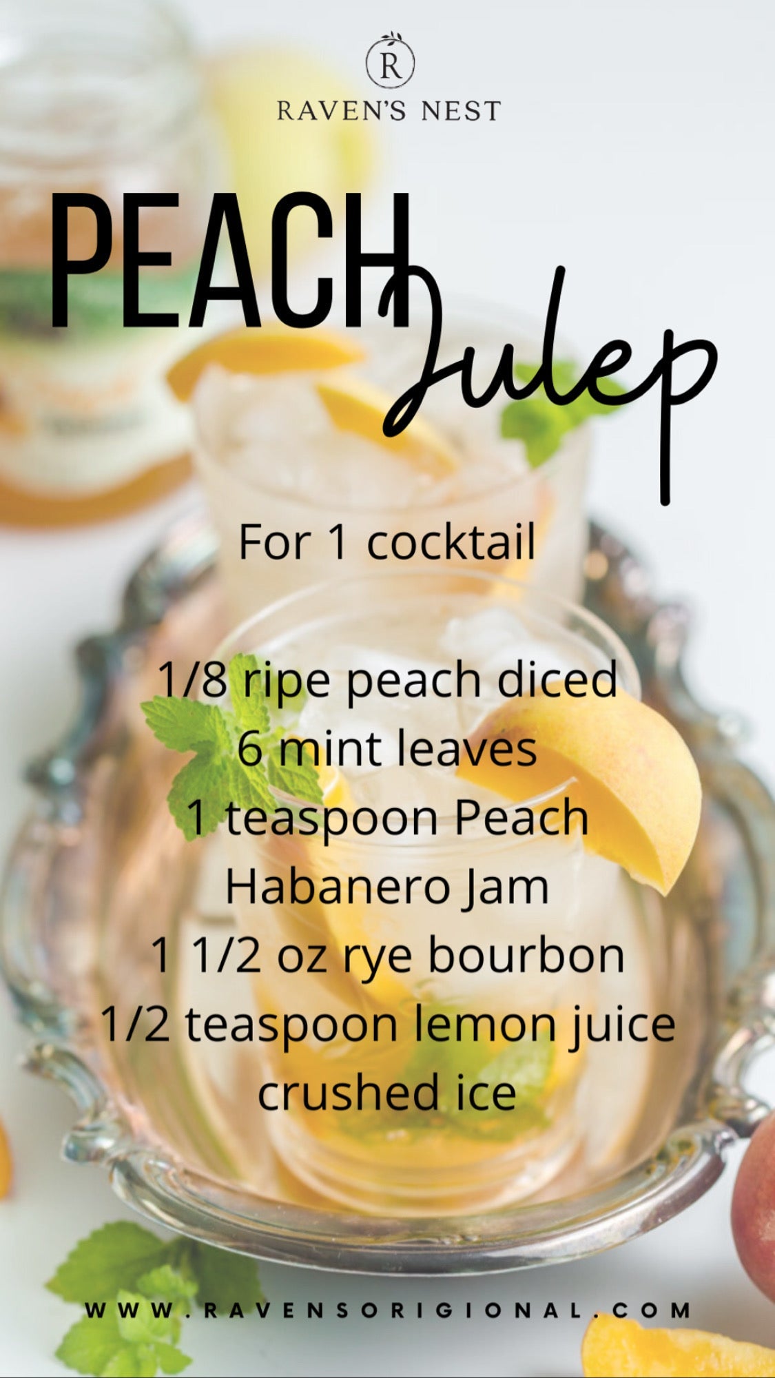 Peach Habanero Jam - 15 oz.