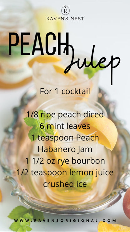 Peach Habanero Jam - 15 oz.