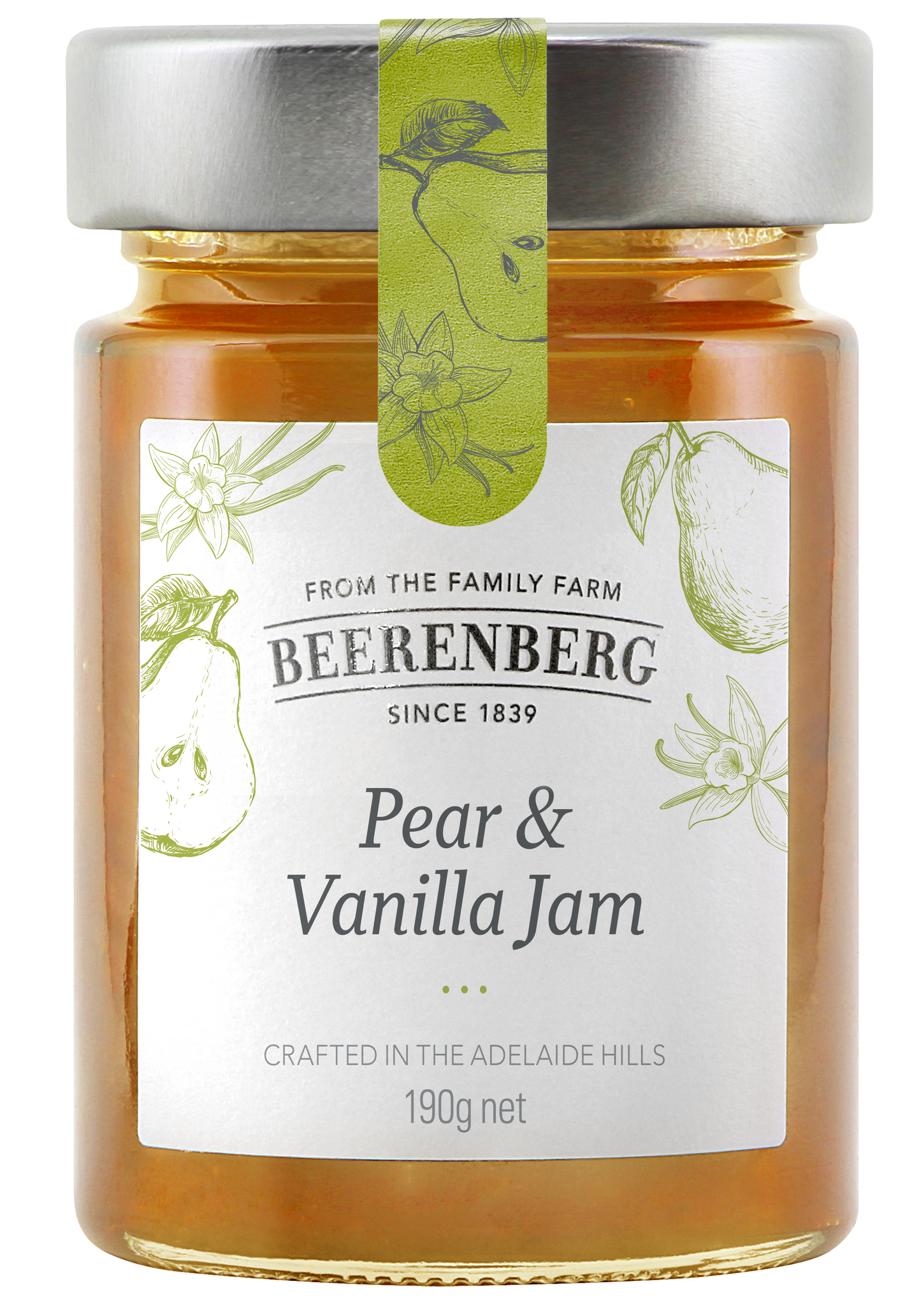 Pear & Vanilla Jam