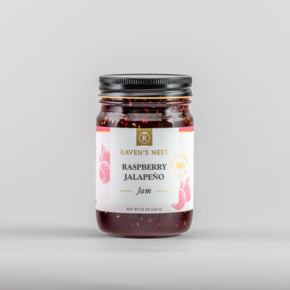 Raspberry Jalapeño Jam - 15 oz. *** Best Seller!