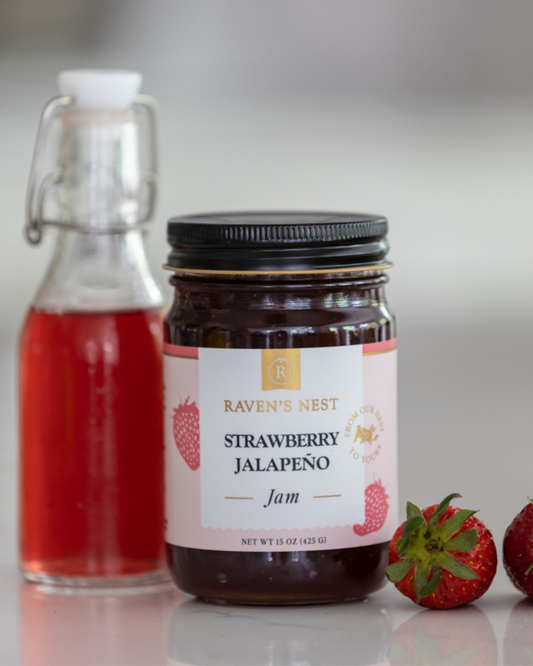 Strawberry Jalapeño Jam - 15 oz.